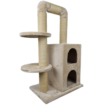 Kratzbaum - 54x34x92 cm - Beige